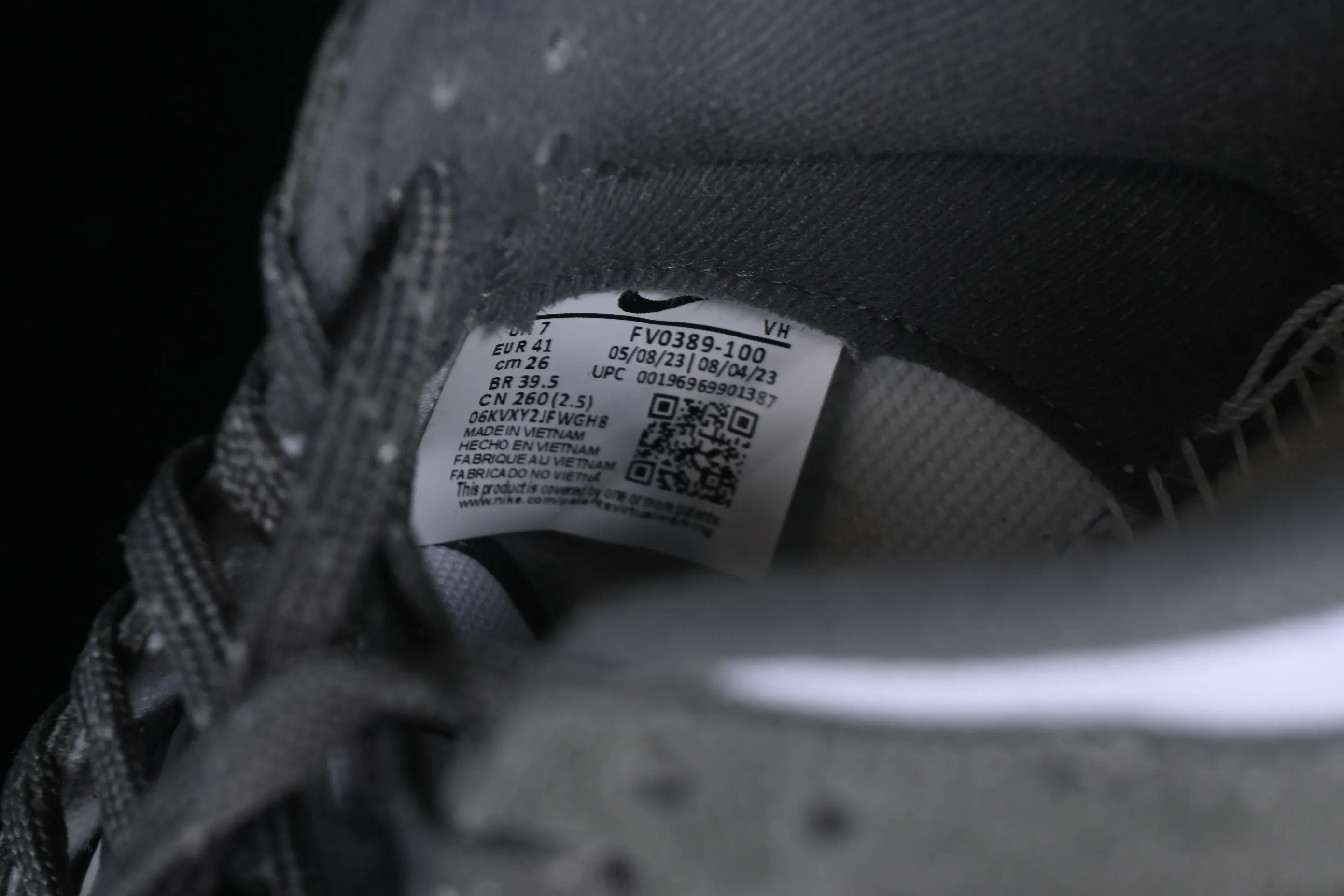 All categories Nk SB Dunk series Nk SB Dunk Low low-top sneakers Nk Dunk Low "Grey Gum" dark gray suede SB low-top casual sports skateboard shoes FV0389-100
